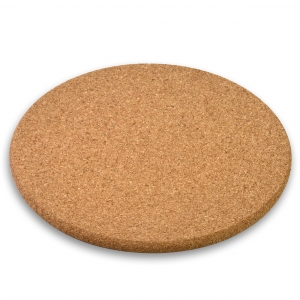 Kork Untersetzer, � 19cm x 1cm, pureNatur